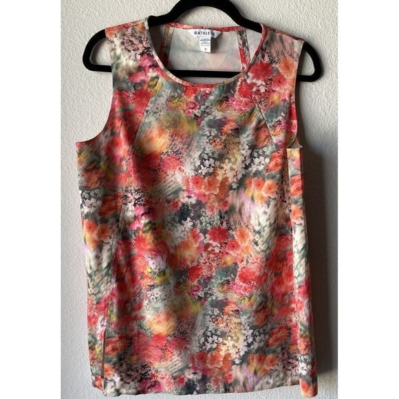 COPY - Athleta Zephyr Refined Tank Renewed Bloom Spring Pink Size M NWOT - Picture 1 of 11